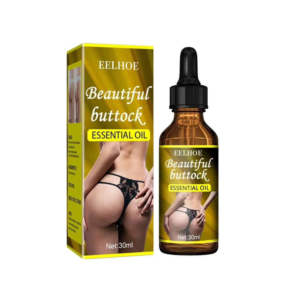 Crème pour Agrandissement des Fesses, Huile Essentielle Raffermissante, Gros Cul, Améliore la Croiss