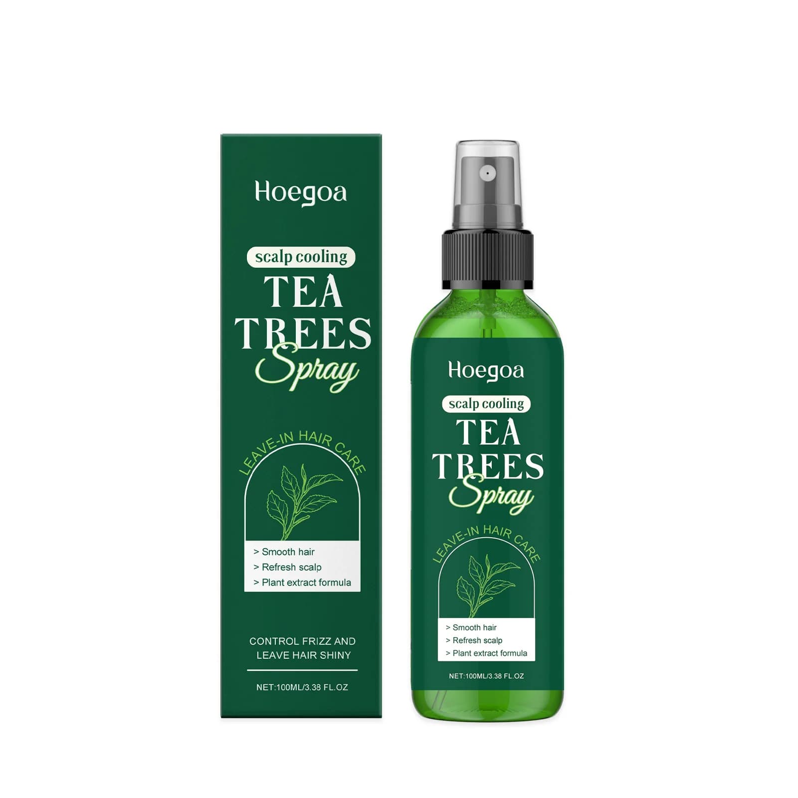 Huile d'arbre à thé Anti-rottura des cheveux Spray croissance des cheveux épaissir force racine répa