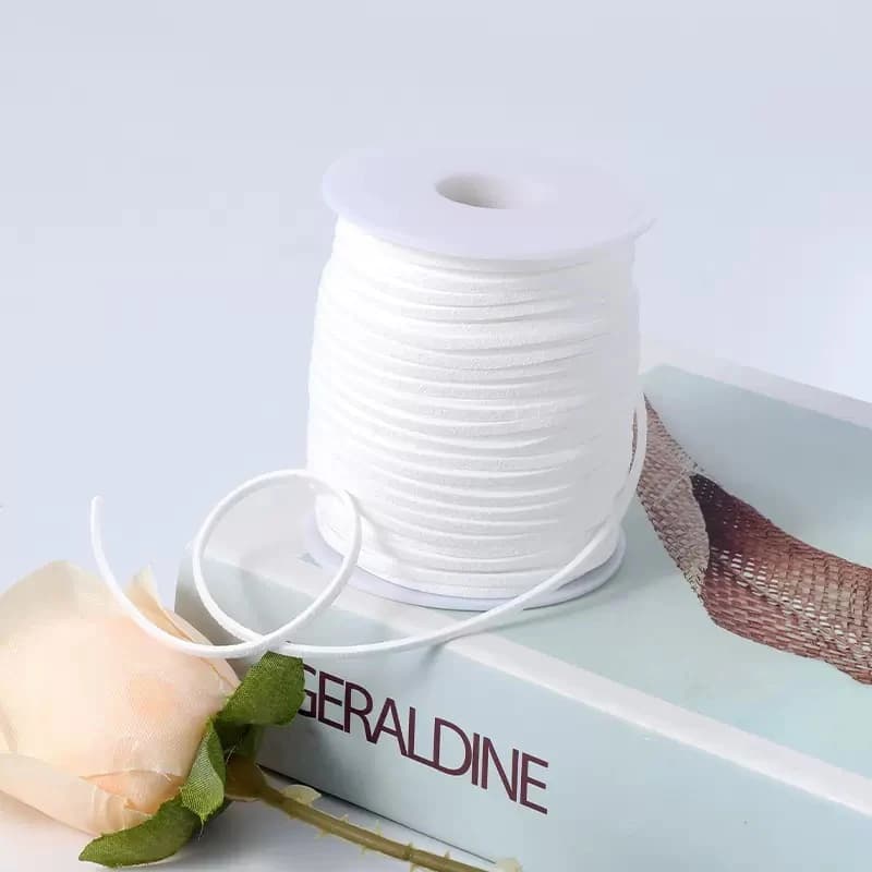 Ruban décoratif floral DIY de 45 m/rouleau, ruban en velours pour emballage de bijoux, fil, ficelle,