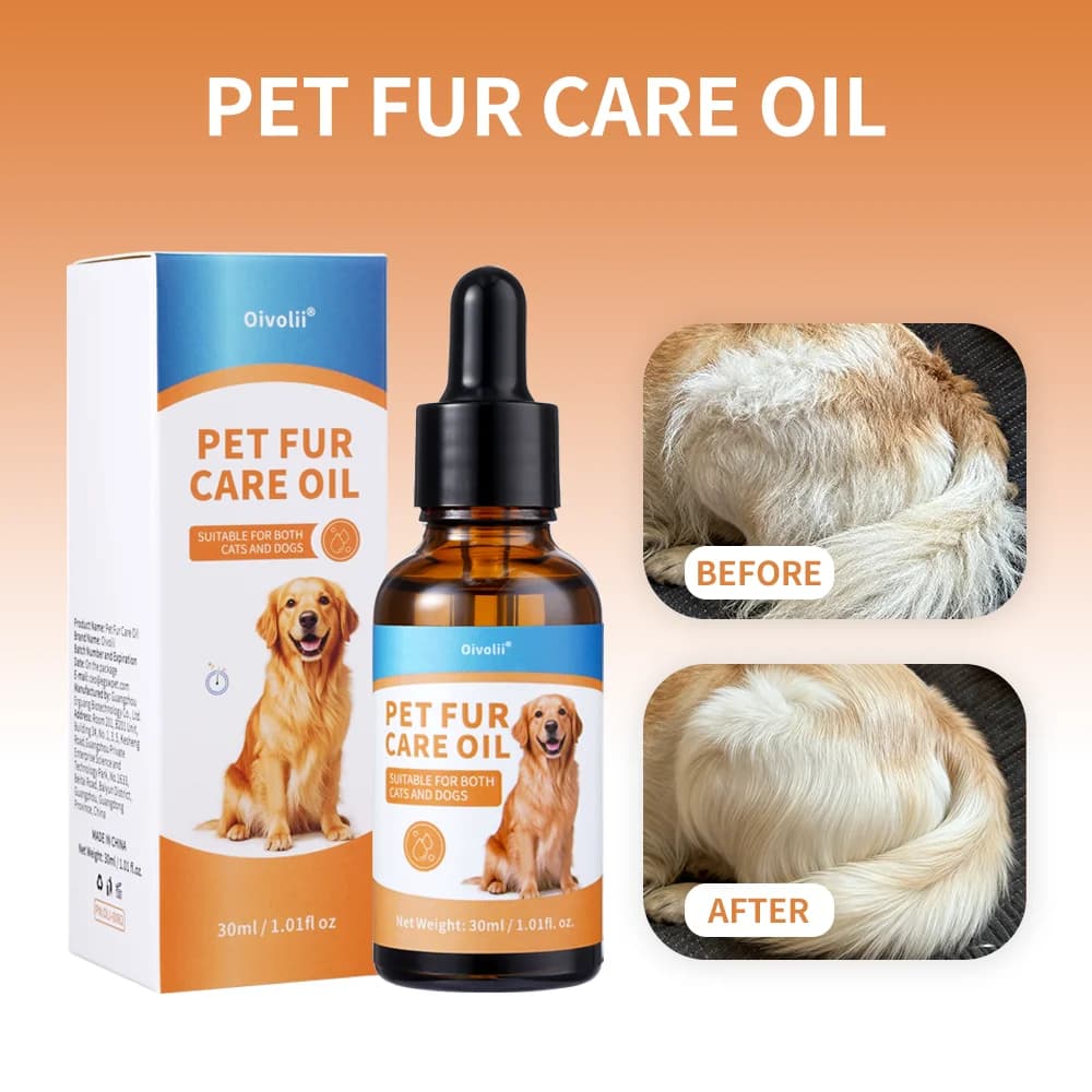 Huile capillaire démêlante pour animaux de compagnie, spray pour le pelage des chats persans, pour c