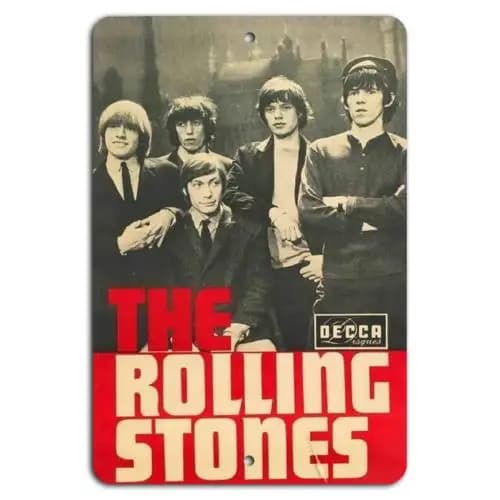 Légendes rockiques intemporelles : The Rolling Stones-Aluminium
