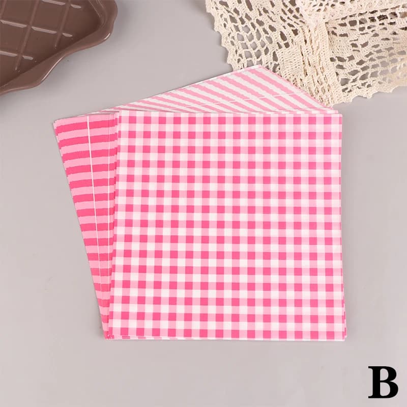 Papier ciré alimentaire, papier prévient l'huile verte, emballage de cuisine, outil de cuisson, papi