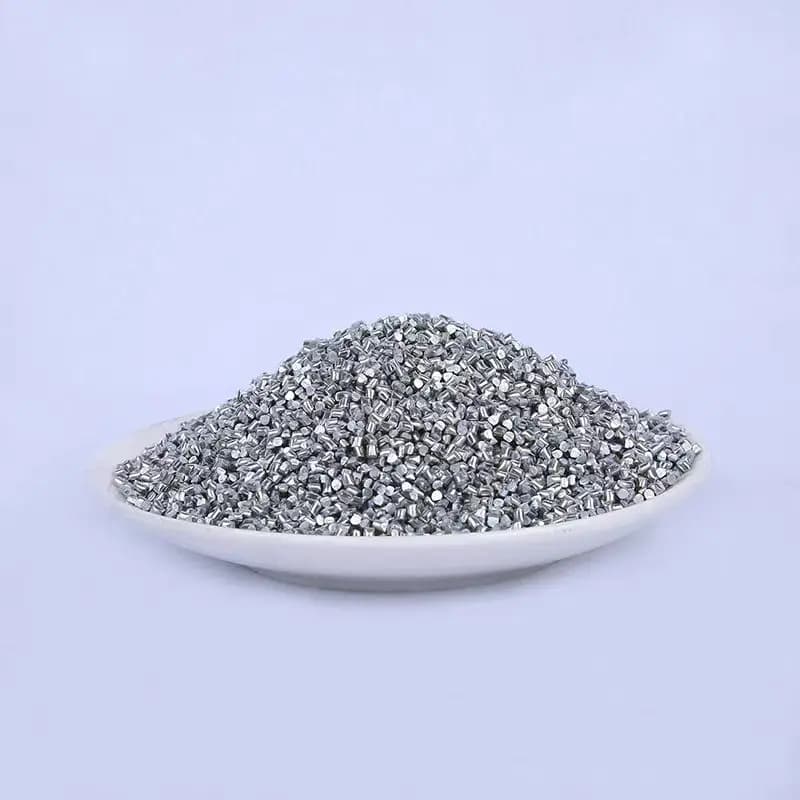 Granulés de zinc de haute pureté, pastilles de zinc, billes de zinc, zinc métallique, Zn99,995%, pou
