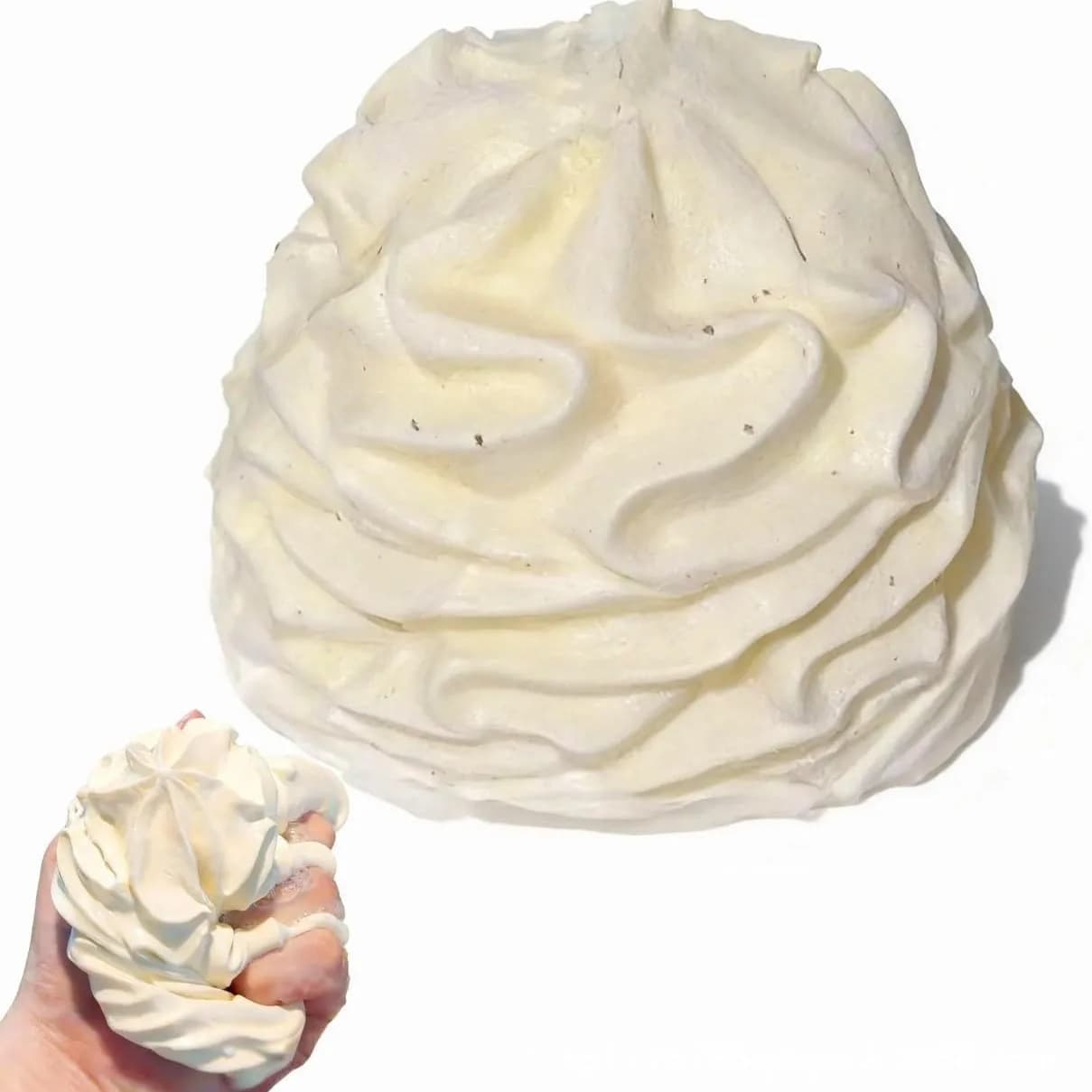 Jouet anti-stress à presser en forme de rouleau de crème à rebond lent