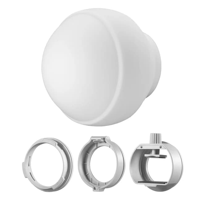 Kit de dôme diffuseur Godox ML-CD15 ML-CS1625 avec 3 adaptateurs pour éclairage photo, flash de stud