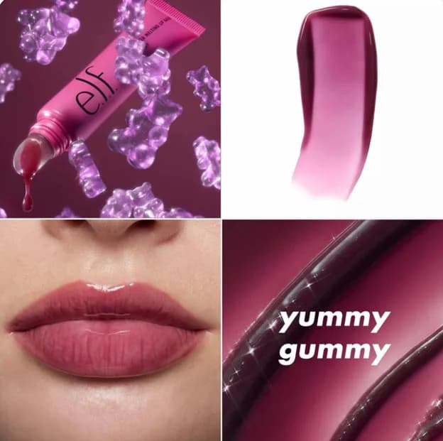 Elf Lip Gloss 6 couleurs baume à lèvres en option léger hydratant nourrissant réparateur améliorer l
