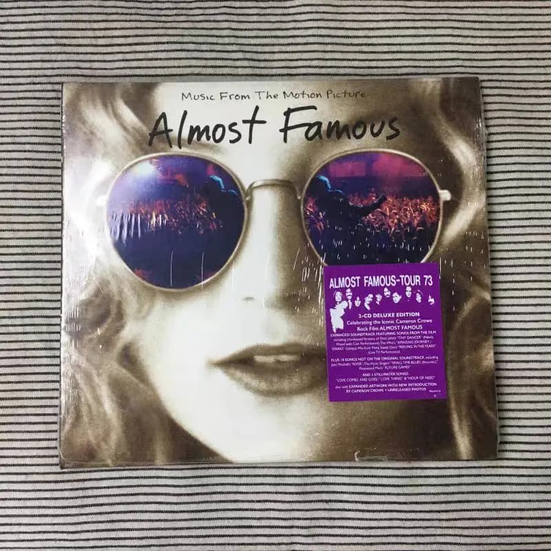 CD Almost Famous Soundtrack 2CD Chronique audio du rock and roll des années 1970 de Cameron Crowe, a
