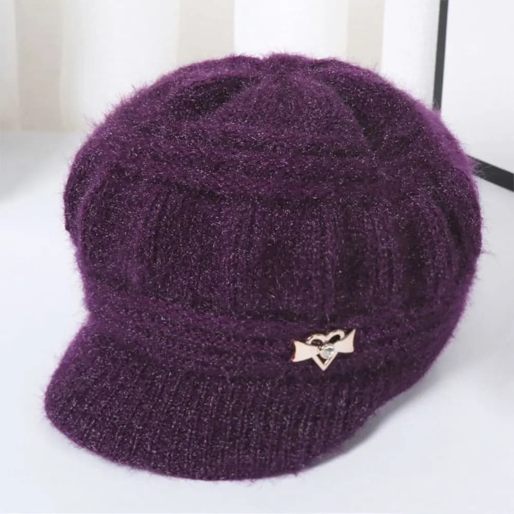 Chapeau à visière coupe-vent pour femme, béret Aliments, garde-oreille, garder au chaud, mode