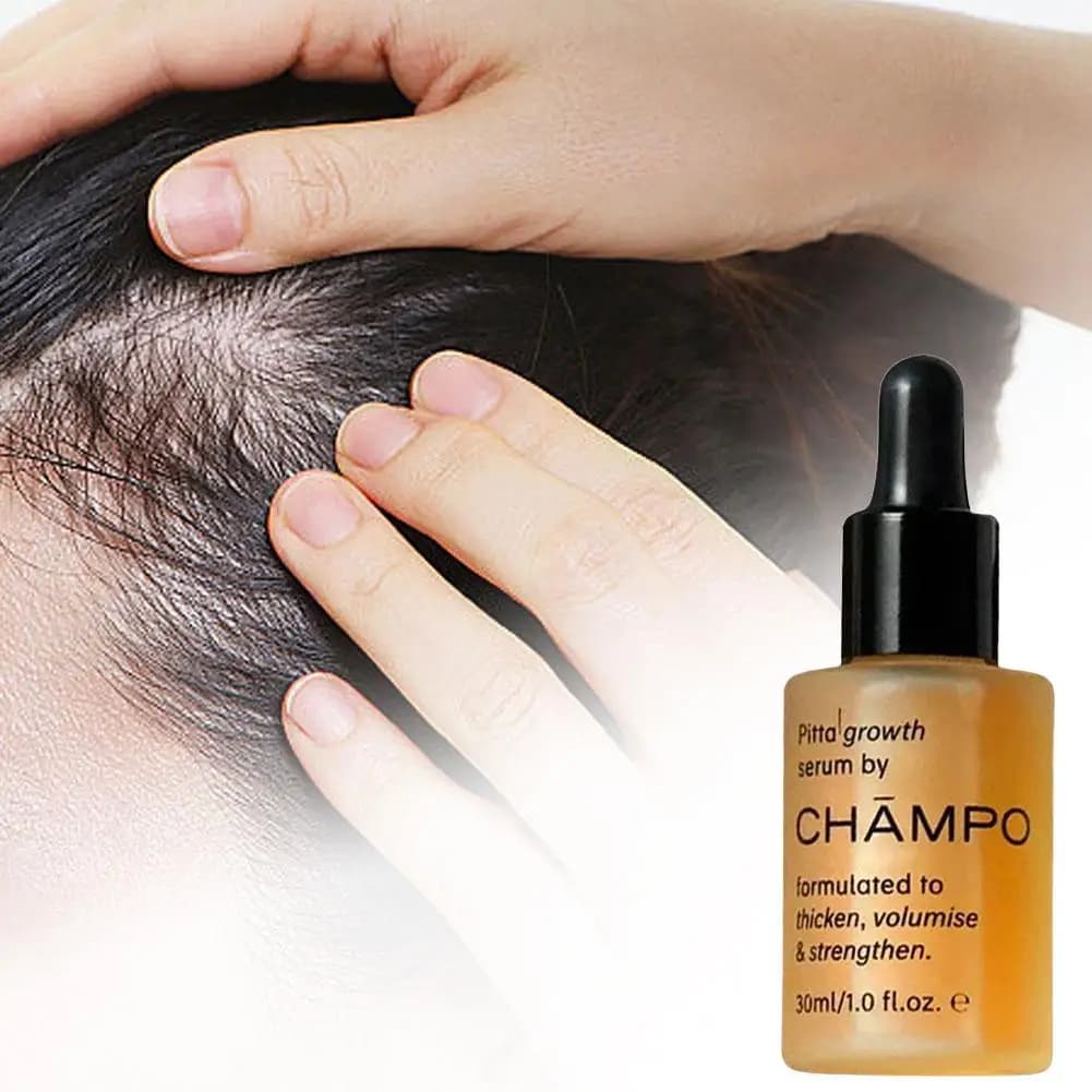 Sérum épaississant pour cheveux 30ml, nourrissant en profondeur, aide à réduire la casse et les poin