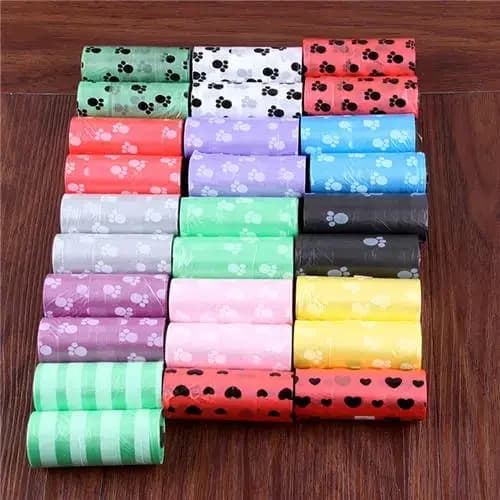 Sacs à excréments pour chiens, 10/40 rouleaux, grands sacs à déchets pour chats, pour chiens, extéri