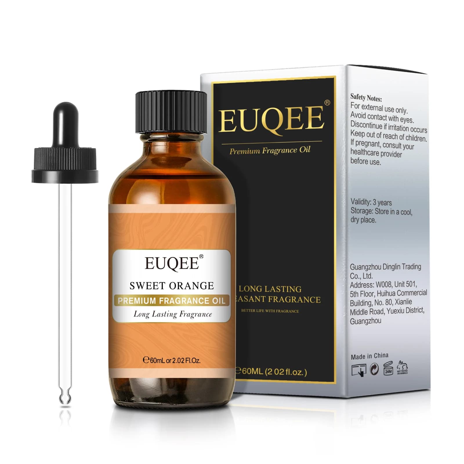 EUQEE 60ml huile essentielle de fruits fraise pastèque cerise myrtille mangue raisin vert pomme huil