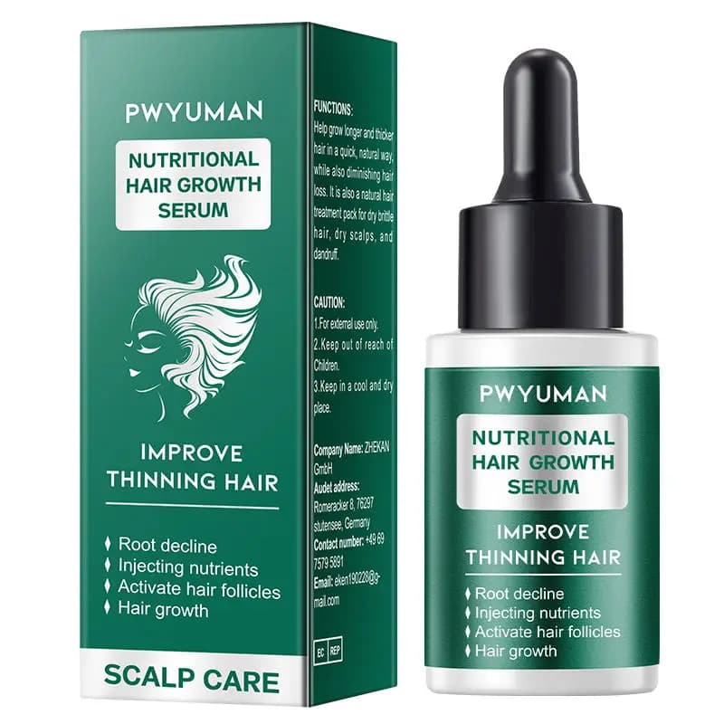 Sérum de croissance rapide des cheveux pour femmes et hommes, prévention de la perte de cheveux, rep