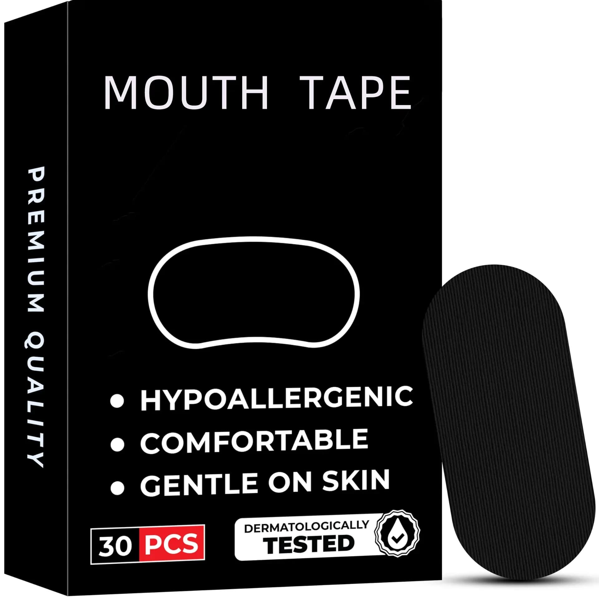 30/60 pièces Anti ronflement sommeil bouche bande meilleure respiration bandes nasales de qualité mé