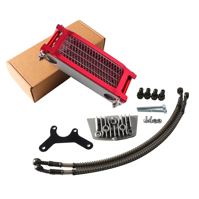 Kit de radiateur d'huile pour moto, refroidisseur d'huile, refroidissement du moteur universel pour 