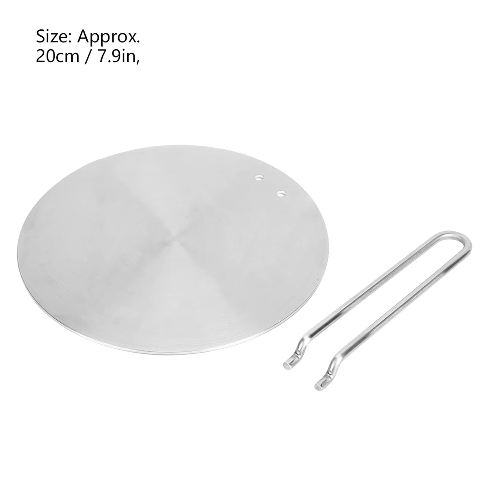 Plaque d'anneau de diffuseur de chaleur de cuisinière à gaz et électrique en acier inoxydable, adapt