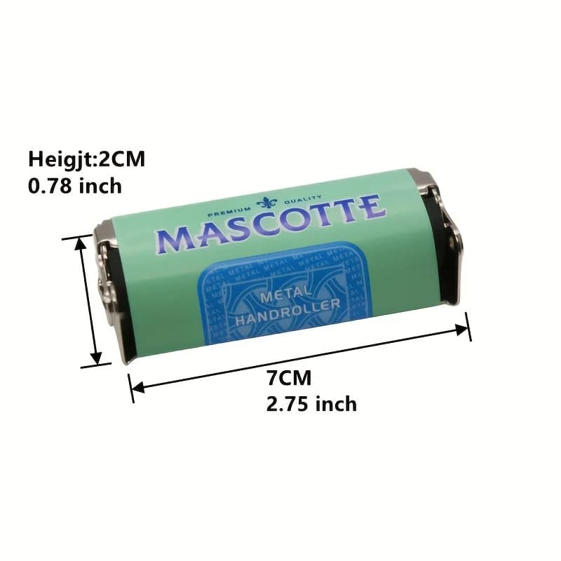 Machine à rouler les cigarettes 2-en-1 de 70 mm, pour tabac rotatif, cadeau pour homme