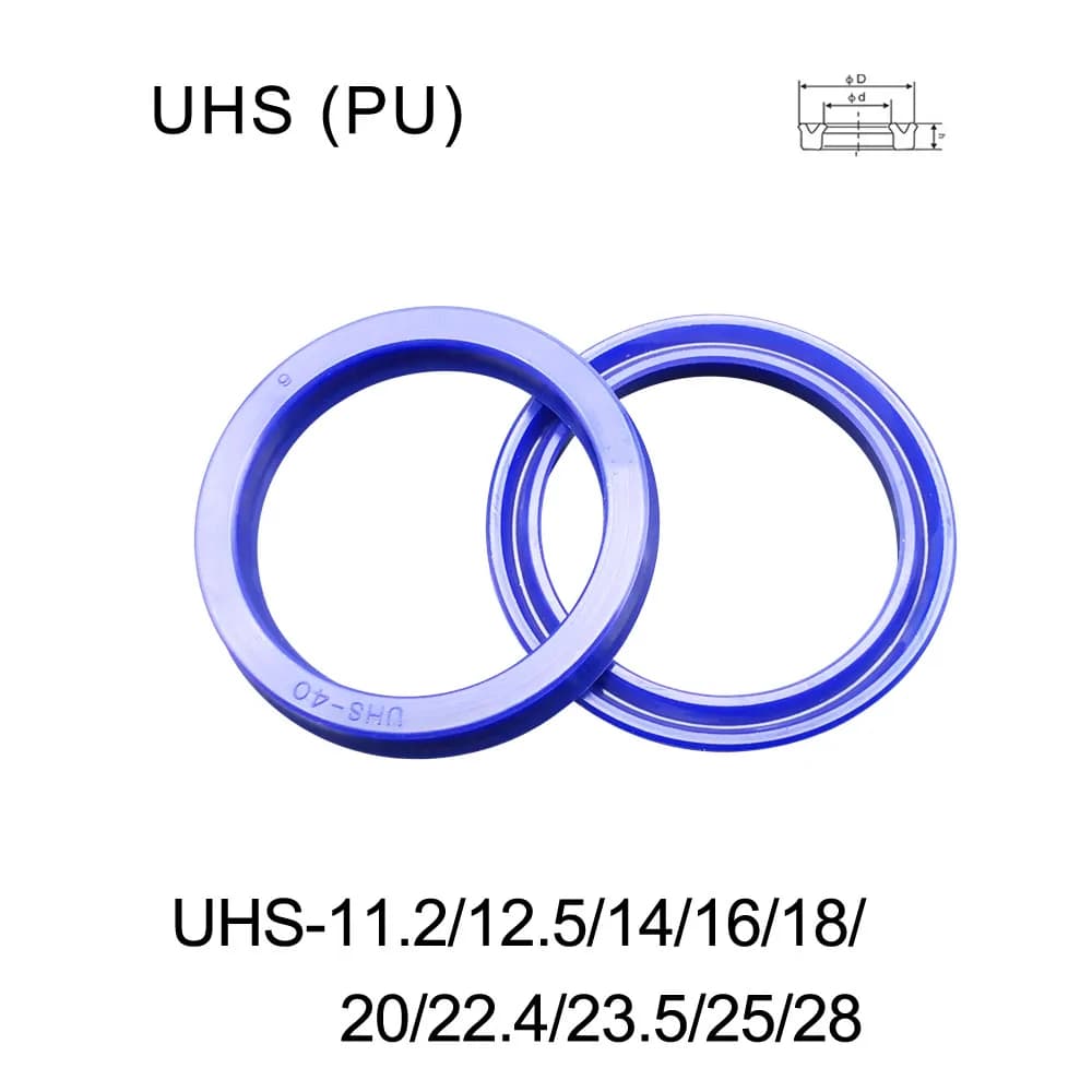 Joint d'huile hydraulique de type UHS UN PU, UHS, UN-11.2*19.2, 12.5*20.5, 14*22/16*24/18*26/20*28/2