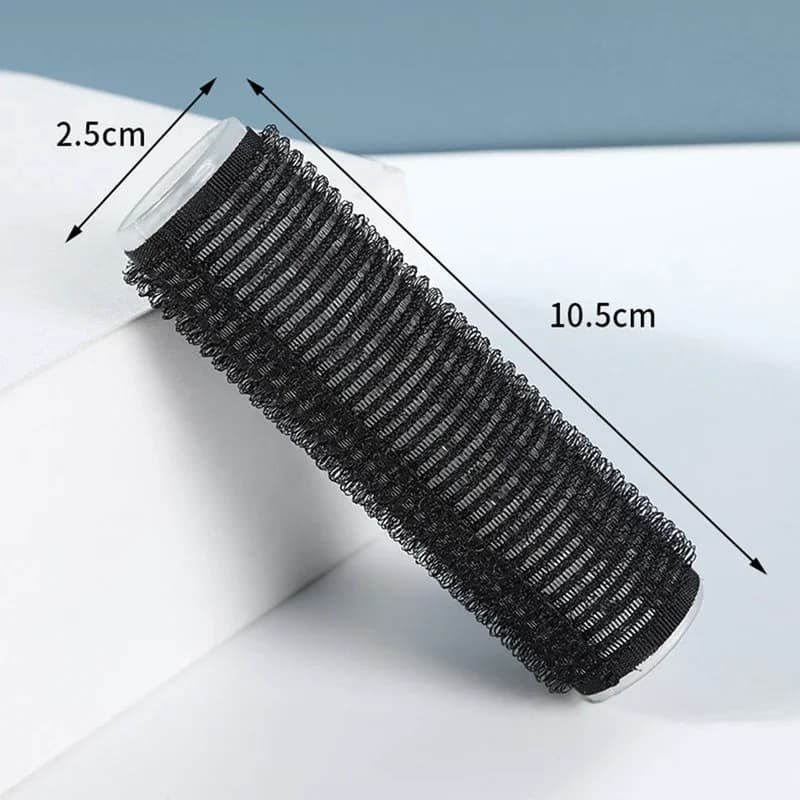 Grands rouleaux à cheveux autocollants pour la coiffure à domicile, rouleaux magiques de coiffage DI