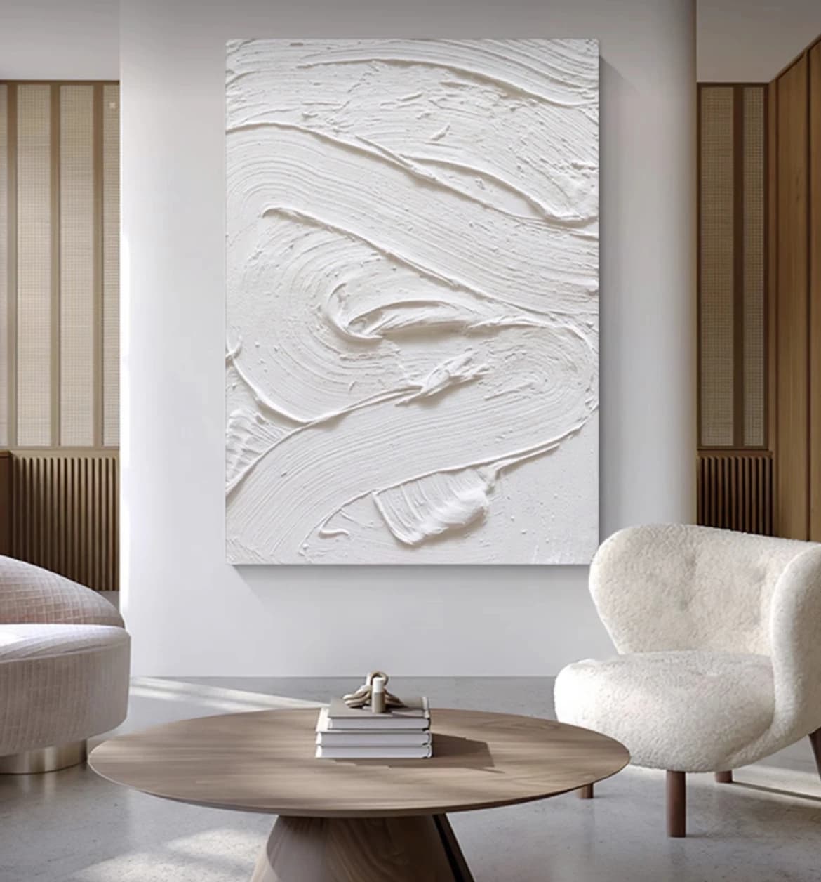 Peinture à l'huile sur toile peinte à la main, couteau d'épaisseur, peinture abstraite, images d'art