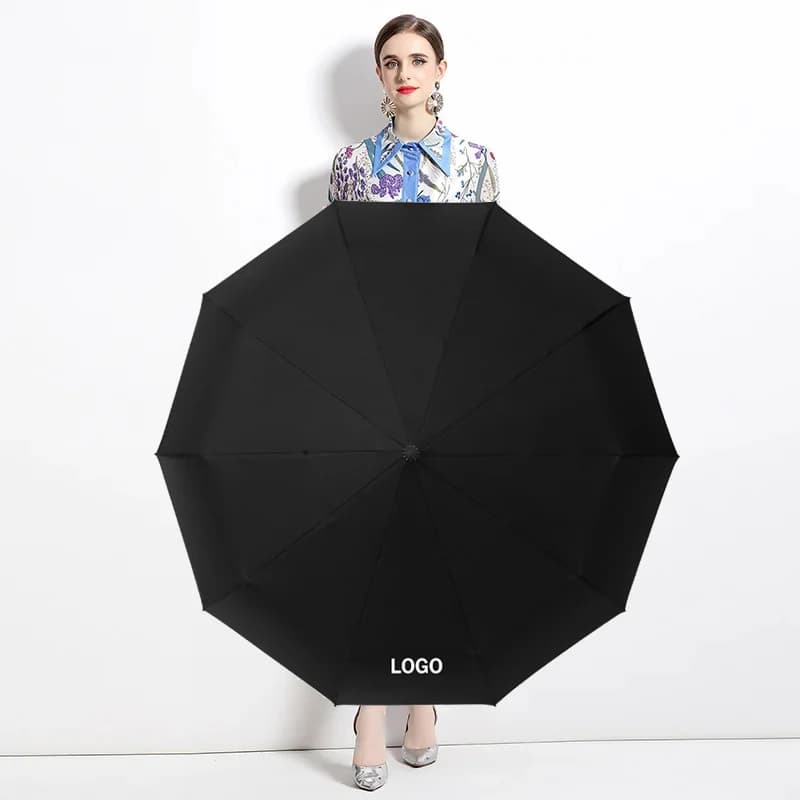 Parapluie avec logo de voiture de marque de luxe, parapluie imperméable et coupe-vent, emblème ROLLS