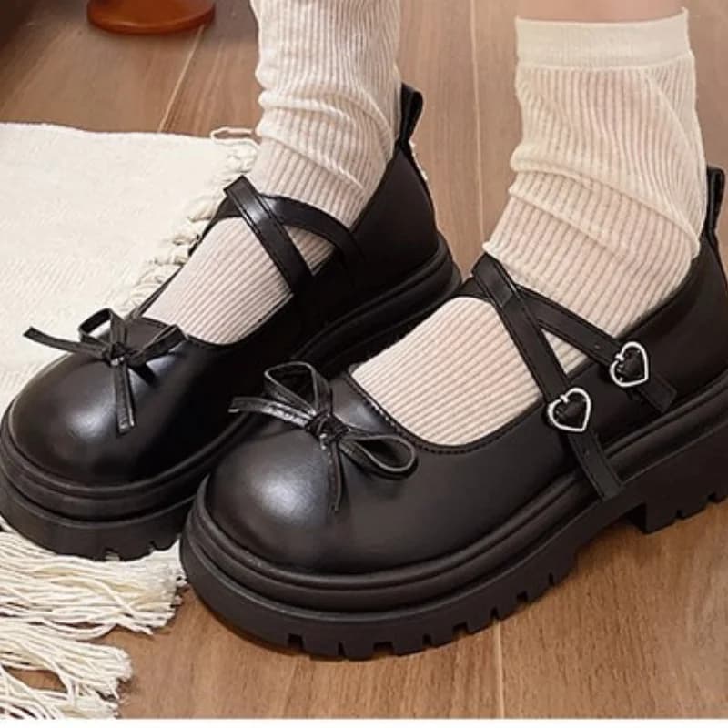 Printemps et automne élégant tête ronde Sexy talon bas chaussures décontractées à la mode meilleure 