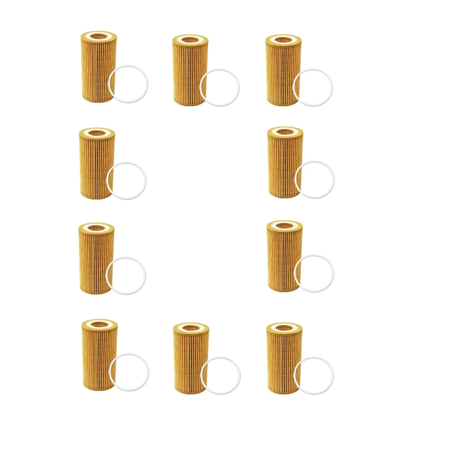 Paquet de 10 filtres à huile 8692305, 3480, HU 719/8 X, 57186 pour Volvo V70 XC60 XC70 XC90 C30 C70 