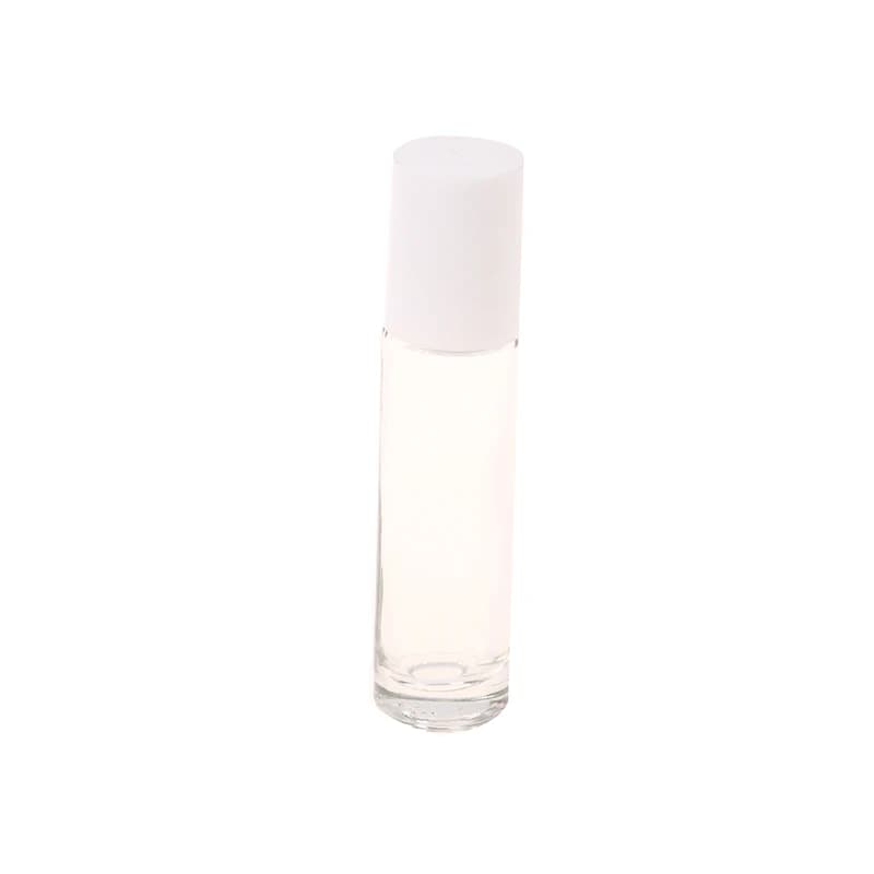 Bouteilles en verre épais de 10ml, bouteille vide de couleur dégradée, bouteille à bille roulante po