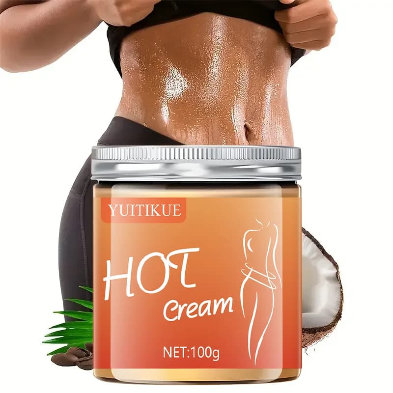 Crème raffermissante chaude 100g - partenaire d'entraînement, resserre la poitrine/bras/abdomen, hyd