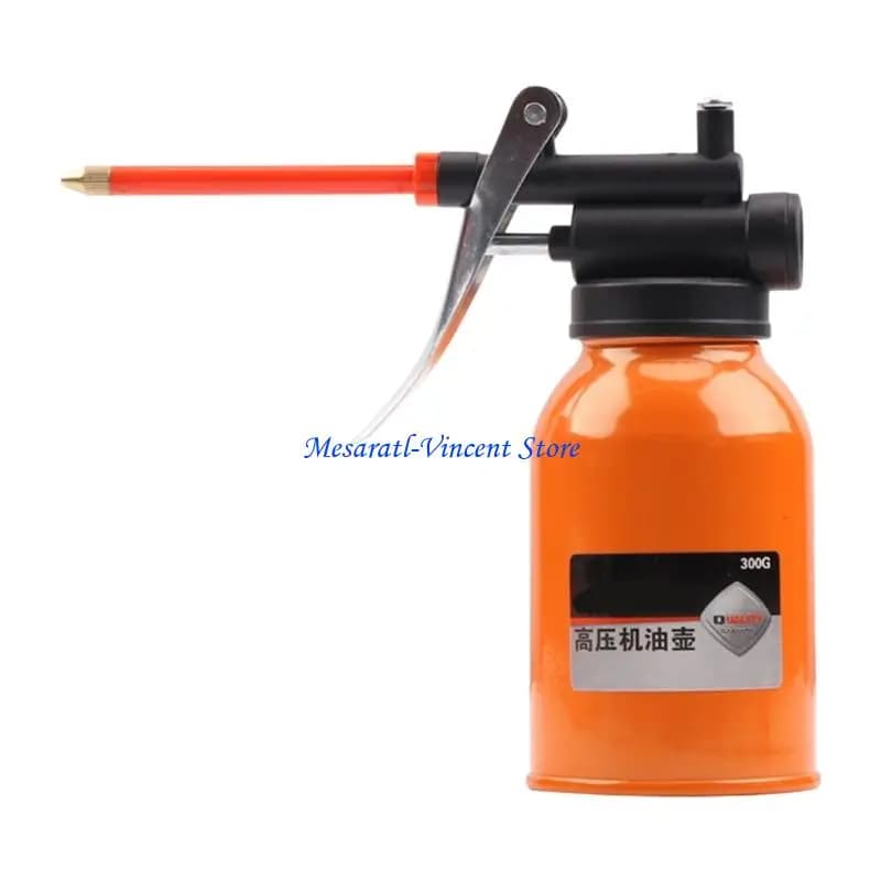 A70F – bouteille stockage d'huile 250/300ml, avec Long bec Flexible, huileur lubrification professio