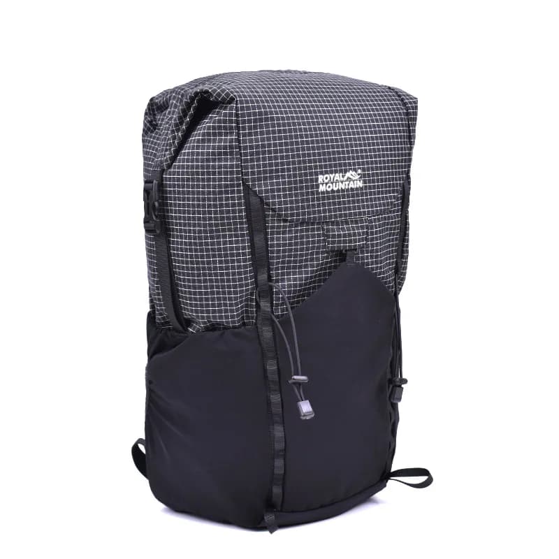 Sac à dos ultraléger 25L UHMWPE XPAC Sac à dos de randonnée pliable - Sac à dos roll-top anti-lash S