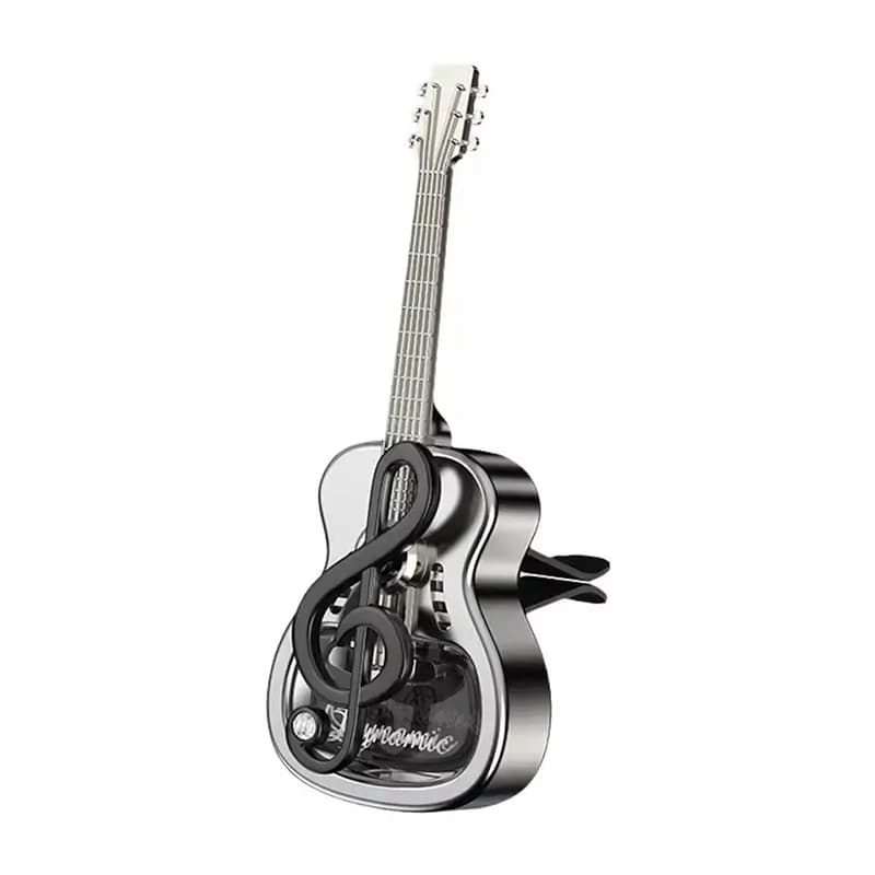 Diffuseur d'air pour voiture avec huile essentielle, parfum en forme de guitare, aromathérapie pour 