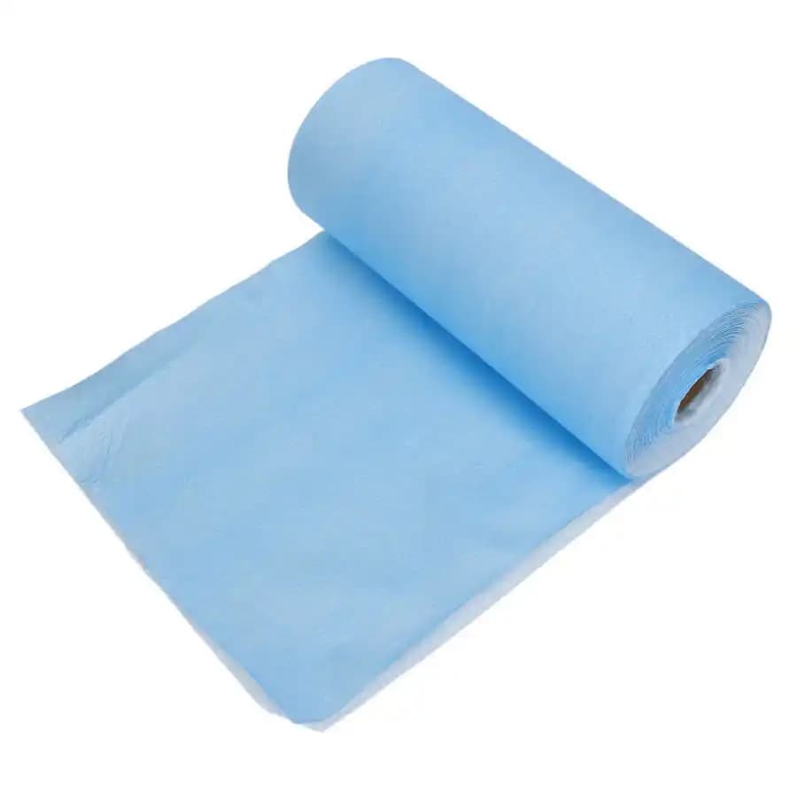 1 rouleau de 80 serviettes jetables en papier pour usage dentaire, salon de beauté, restaurant, impe
