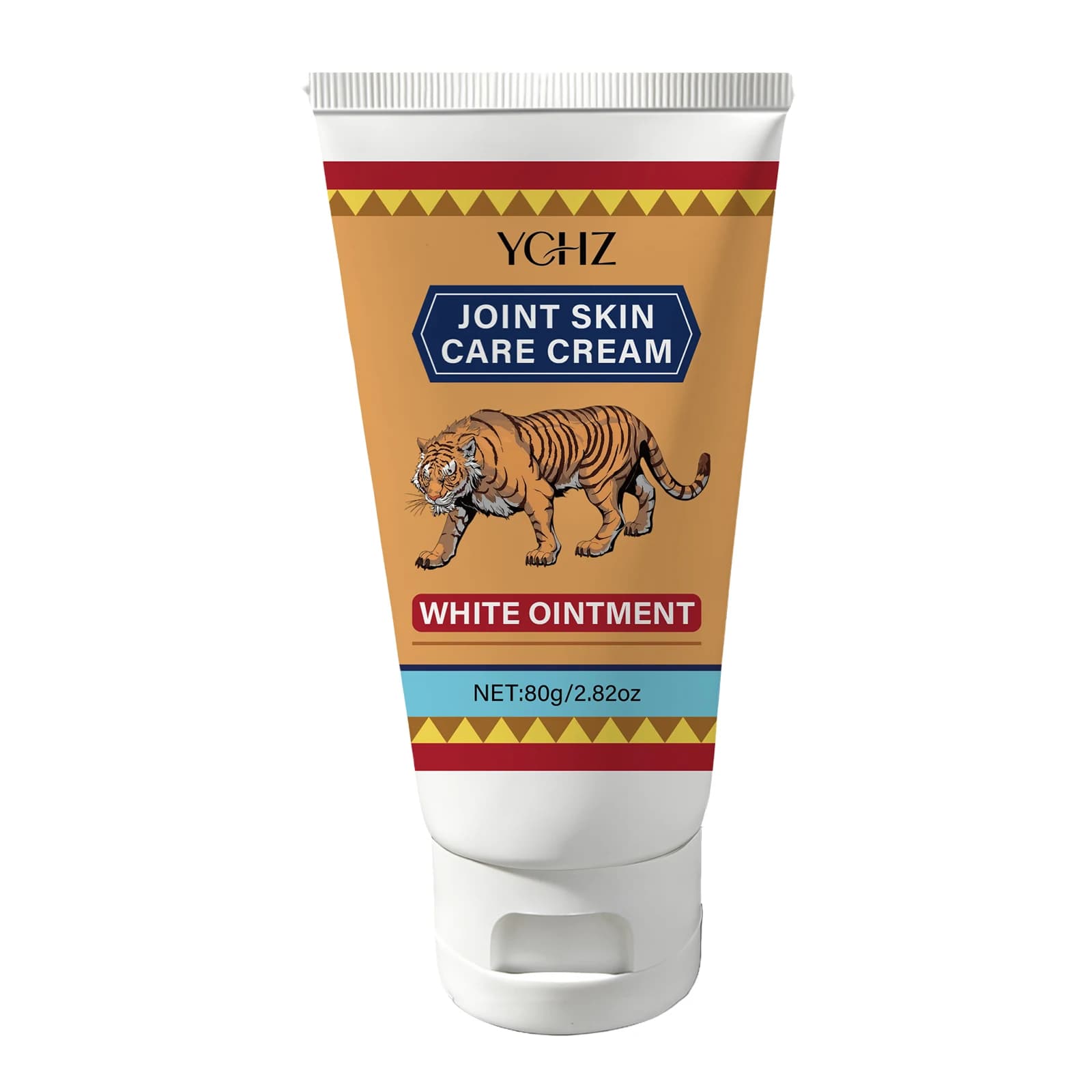 Stick de crème de massage corporel Tiger, contenant une mélange de vitamine E et d'huile d'olive, hy