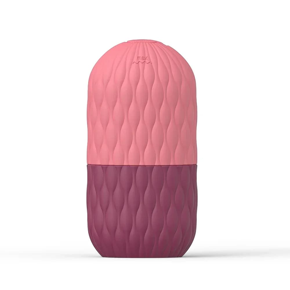 Rouleau de glace pour le visage, moule en Silicone réutilisable, Massage du visage, beauté du visage