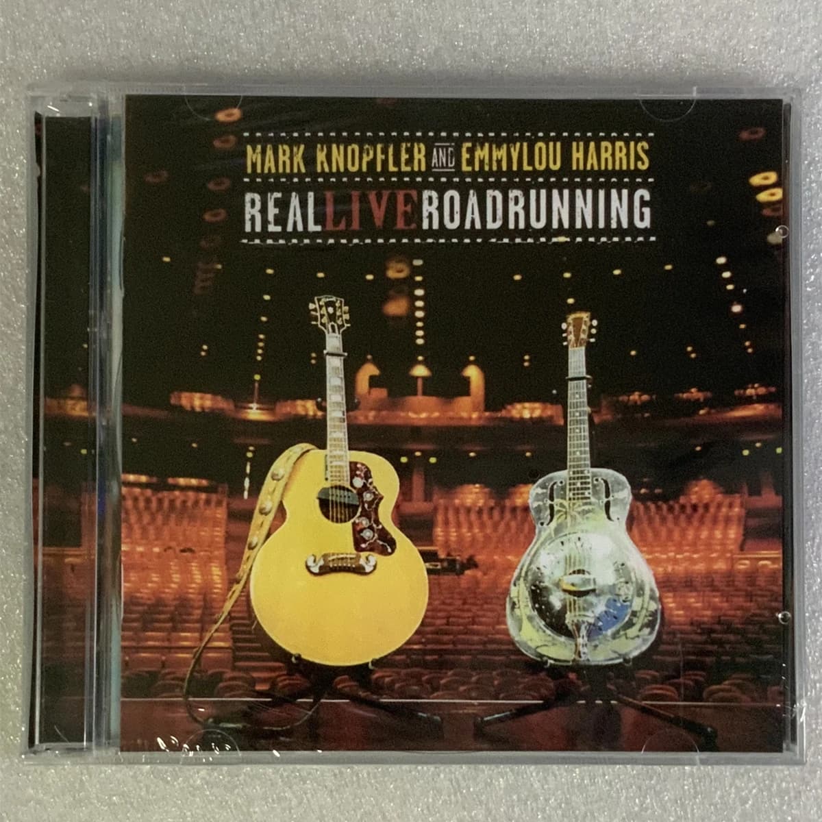 Rock Mark Knopfler Emmylou Harris musique CD réel en direct Roadrunning Album droit maintenant enreg