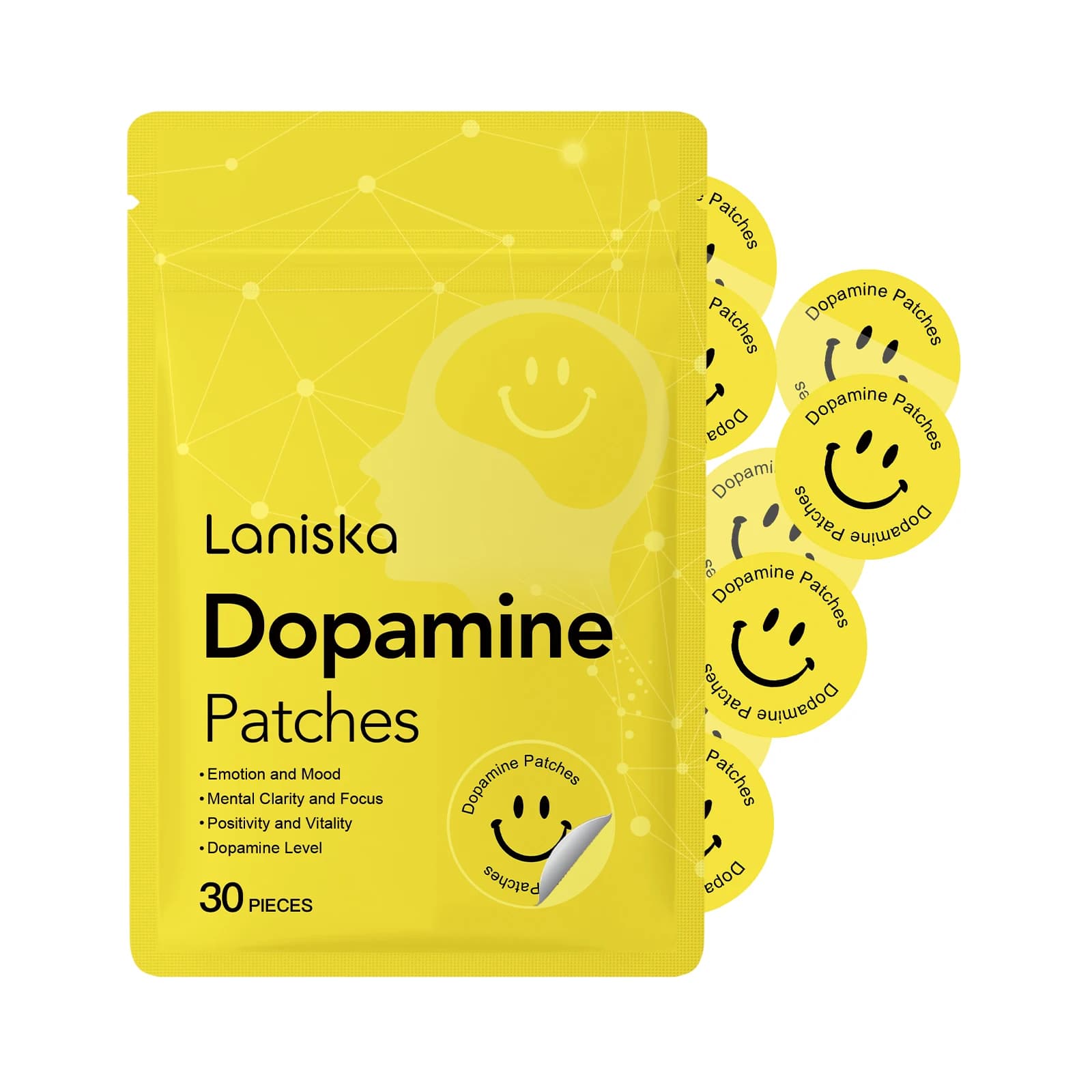 Patchs de Soin Corporel à la Dopamine : Boost de Vitalité, Amélioration Instantanée de l'Humeur et d