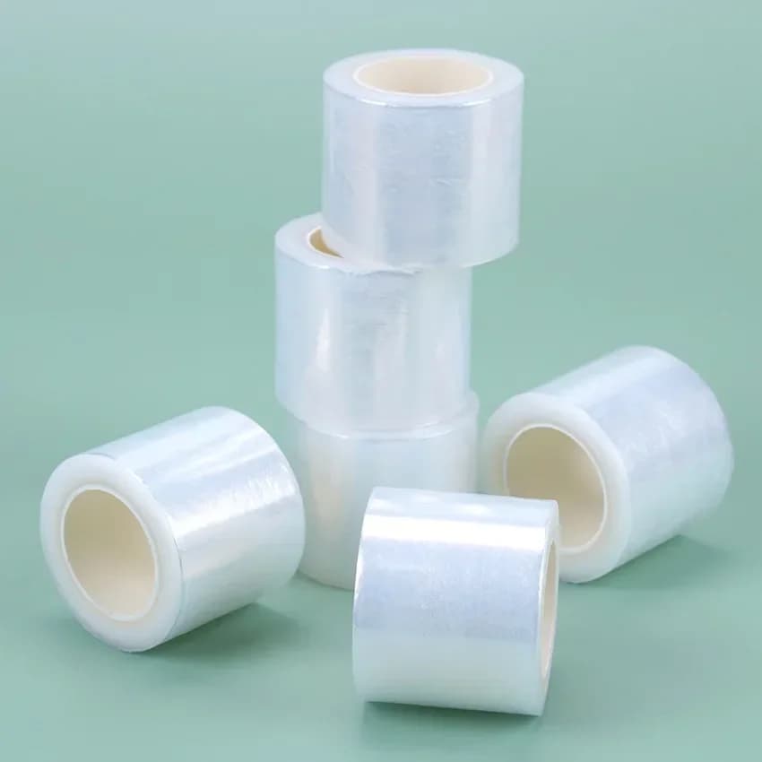 1 rouleau 200M utilisation des yeux film plastique transparent tatouage sourcil Film professionnel f