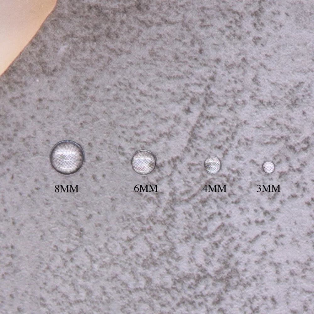 Pierres de gouttelettes de goutte d'eau en forme de goutte de rosée, 350 pièces, pour bricolage, fab