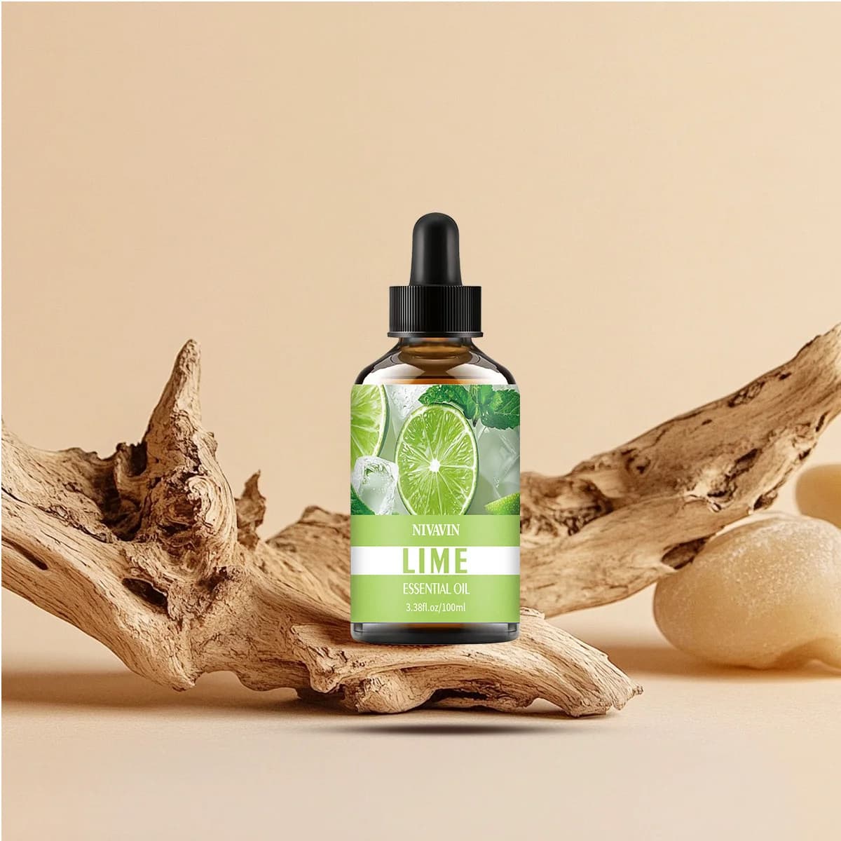 L'huile essentielle de citron vert 30 ml/60 ml/100 ml convient à l'hydratation du visage, à l'hydrat