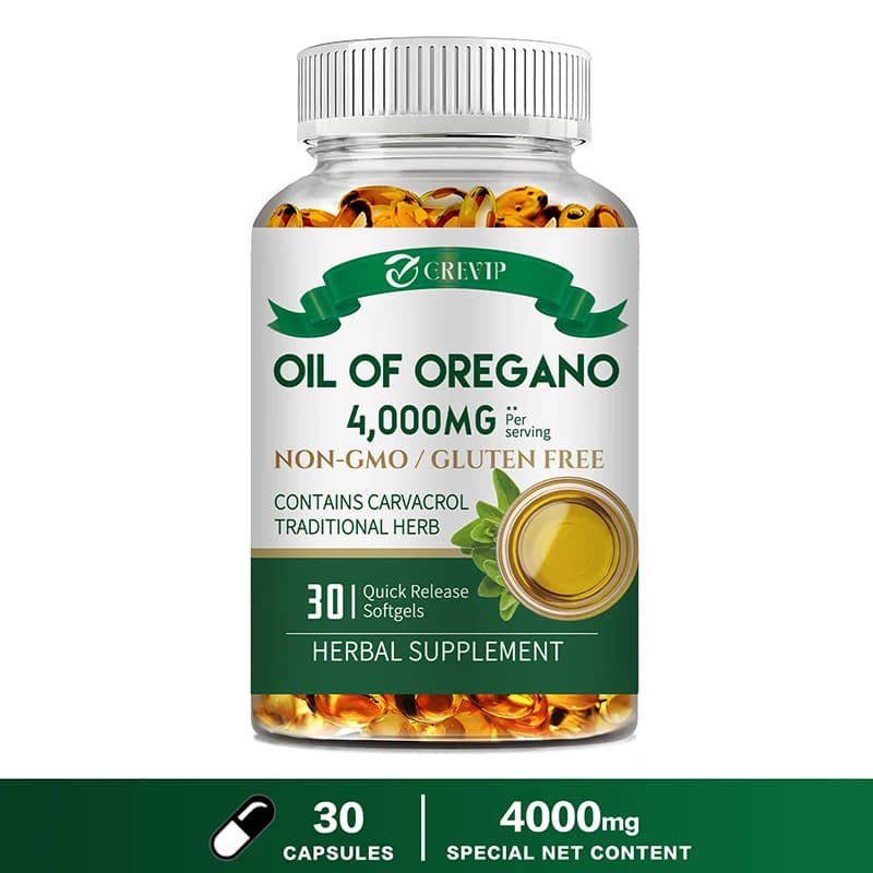 Huile d'Organo - pour la digestion, la santé cardiaque, la désintoxication et le soutien immunitaire