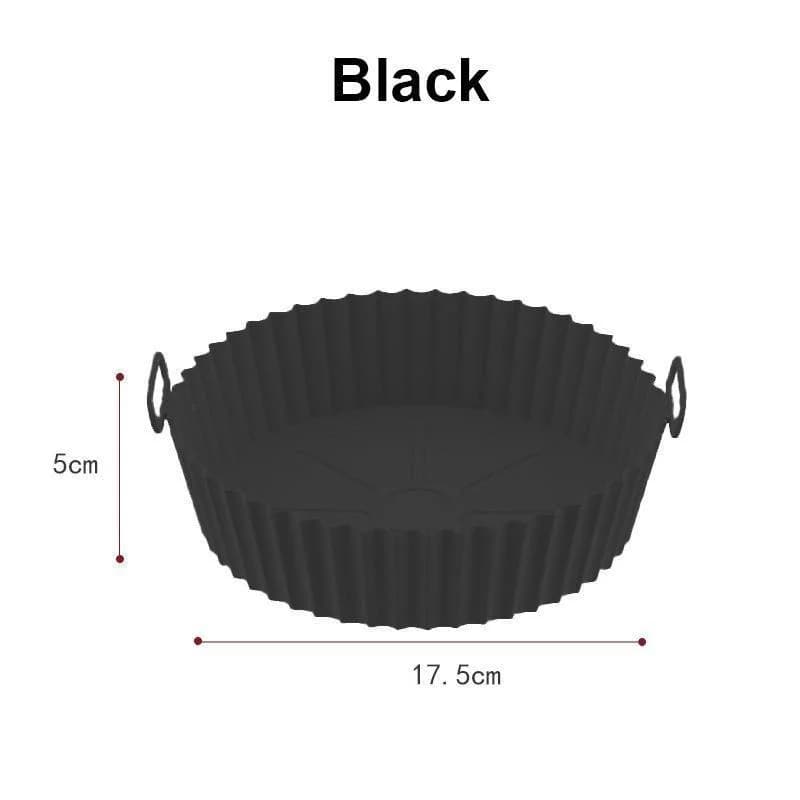 Doublures en silicone pour friteuse à air, pot en silicone, doublures réutilisables pour friteuse à 