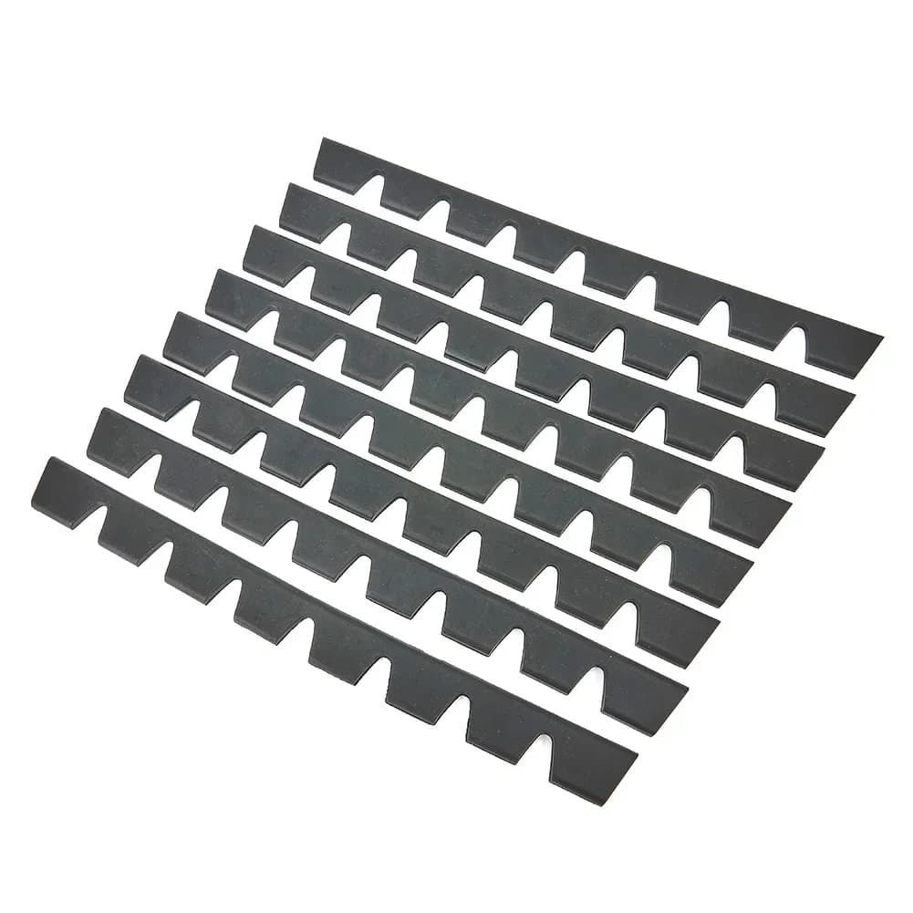 Kit de protection anti-rayures pour pare-choc de voiture, 8x35x2.8cm, plaque antidérapante, bricolag