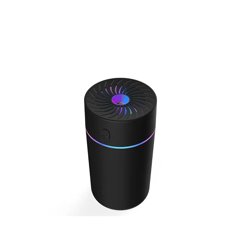 Humidificateur diffuseur de voiture en diamant de luxe avec lumière LED, purificateur d'air automati