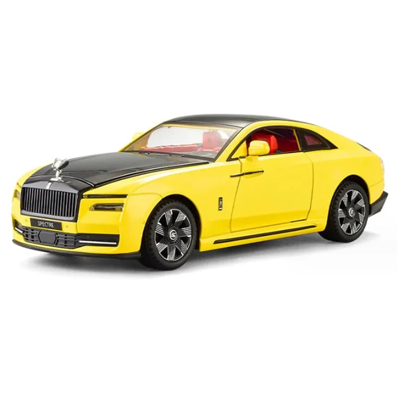 Modèle de voiture Rolls Royces Spectre, alliage, luxe, nouvelle énergie, moulé sous pression, véhicu