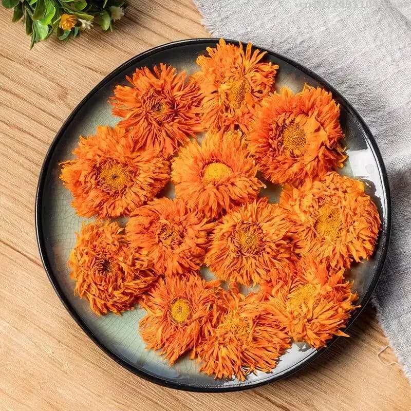 Pétales de calendula de souci biologique, 100/200g, fleurs séchées pour bain de beauté, oreiller en