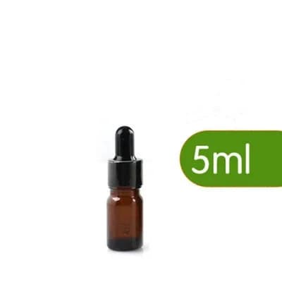 Flcopropriété compte-gouttes en verre ambré avec pipup, bouteille de parfum africaine, beaucoup, 5ml