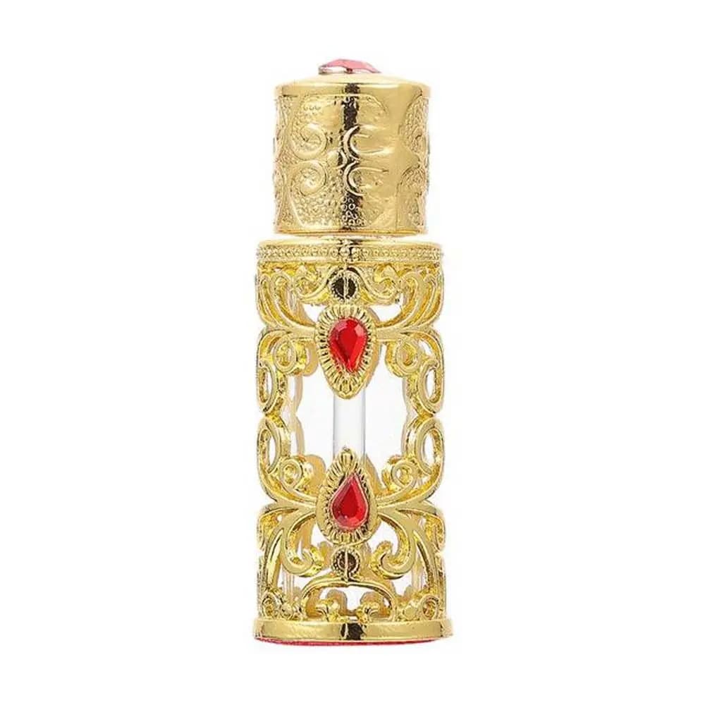 Bouteille rechargeable pour parfum d'aromathérapie, plaqué or, huile essentielle, liquide, cosmétiqu