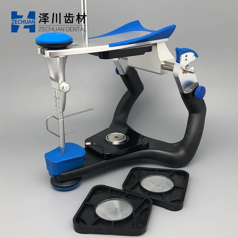 Modèle d'articulateur fonctionnel en fibre de carbone Artex Type CN, modèle dentaire en plâtre à éch