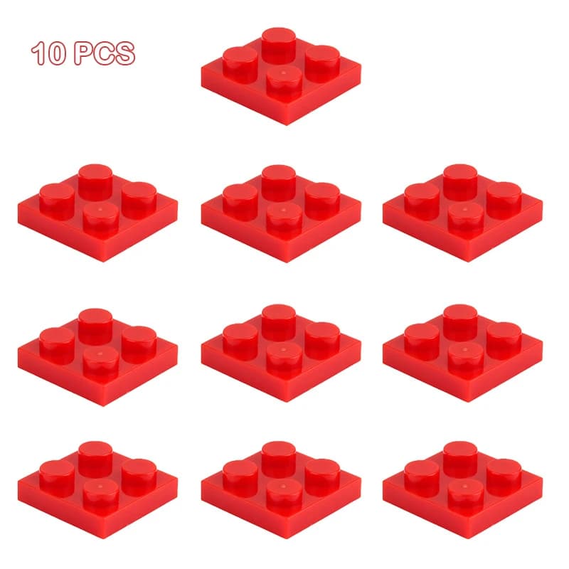Série de montagnes russes, blocs de construction, châssis de Rail, pente d'arc, Rail droit, pièces t