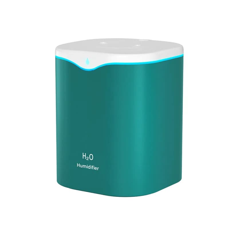 Humidificateur à double pulvérisation de grande capacité 2L, USB, diffuseur d'arôme de bureau et de 